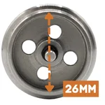 2x Edelstahl Radsatz für Feldbahnloren Lauffläche: 26mm ML-Train 88919475_auswahl2