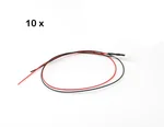 LED-Lampe 10 Stück 3 mm 3-6 Volt rot ML-Train 83202070