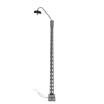 Gittermast Bogenlampe 1 armig grau für LGB-Anlagen Spur-G ML-Train 83800143