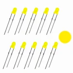 10x LED 3 mm diffus gelb mit integriertem Widerstand für 5-24 V ML-Train 83801250