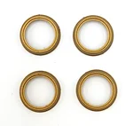 4x Lampenring mattgold ML-Train 88201024