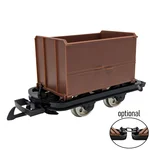 Kastenlore Grubenhunt Feldbahnwagen braun Spur-G als Bausatz ML-Train 88919360