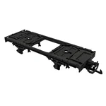 Universal Fahrrahmen Set schwarz mit Drehgestell und Kupplung Spur-G ML-Train 88967330