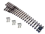 Bogenweiche links vernickelt R120/210 mit Verbindern ML-Train 8942258