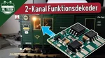 2-Kanal Funktionsdekoder für Spur-G ML-Train 84002027 Video