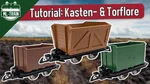 Torflore Grubenhunt Feldbahnwagen braun Spur-G als Bausatz ML-Train 88919340 Video