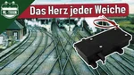 Weichenantrieb mit Motor und Herzstückrelais für die Spur G ML-Train 84012010 Video